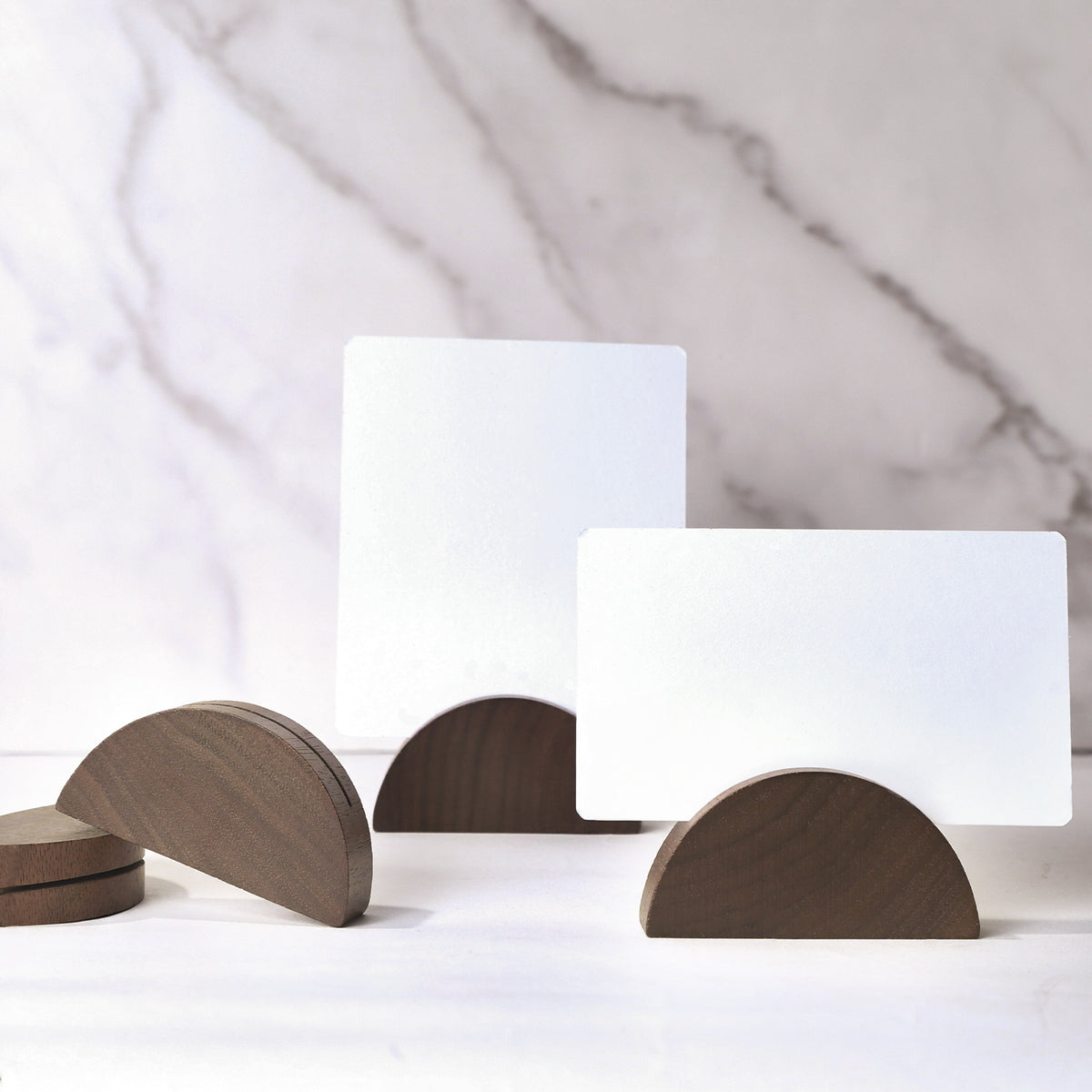 Birch Wood Stand for Table Number 12 Count – UNIQOOO