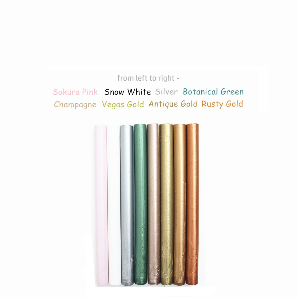 Linen Sealing Wax Sticks, 8 Pack