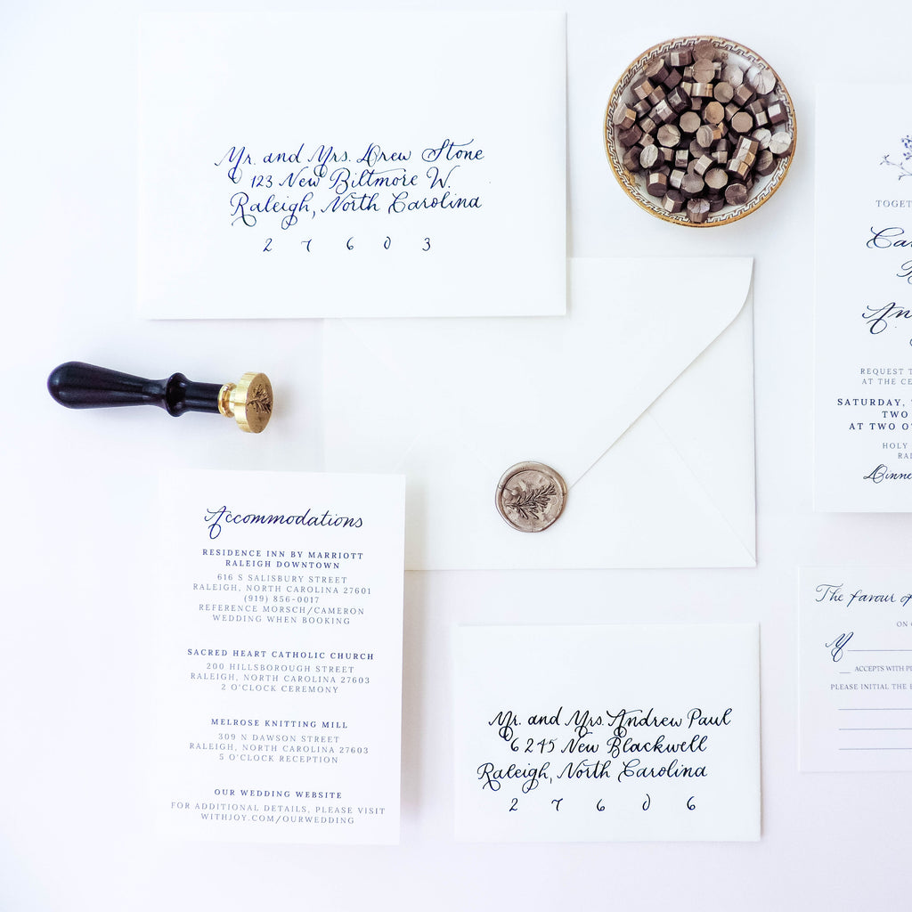 6 Tips for Adding Wax Seals to your Wedding Invitations
