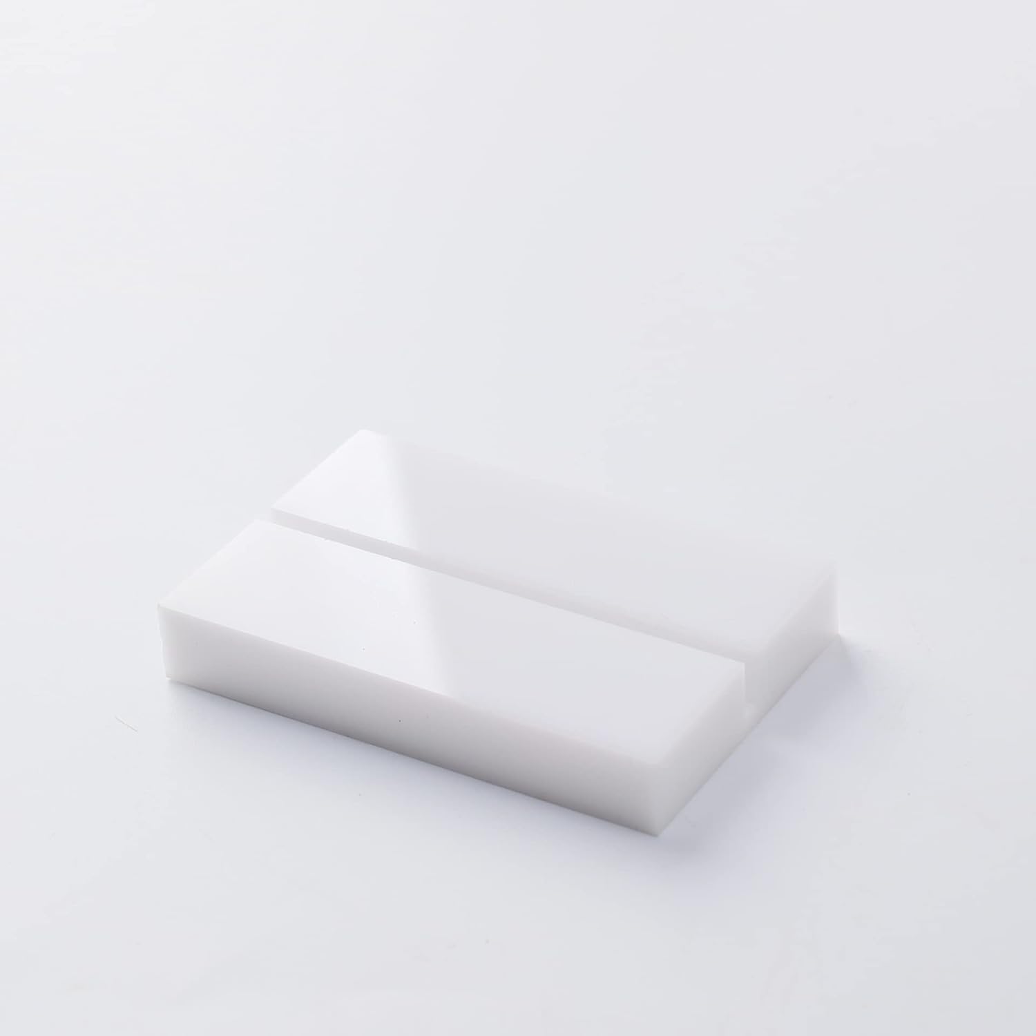 3" White Acrylic Stand | Wedding Sign Holders, 20 Count