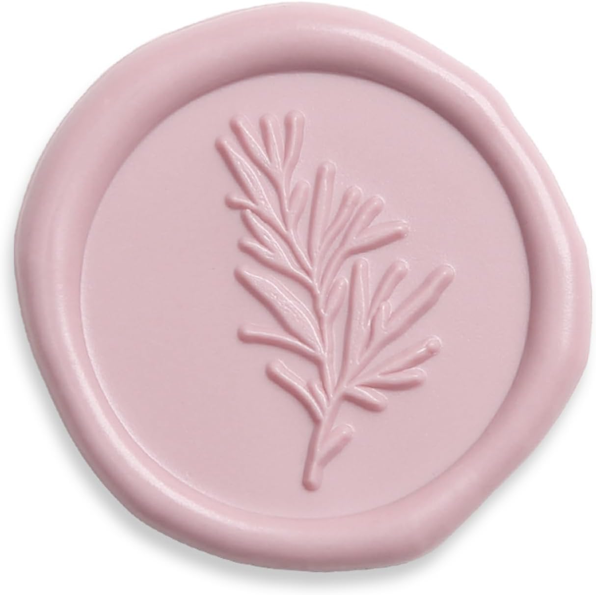 Wax Seal Stickers - Wedding Invitation Envelope Seal Stickers Self Adhesive Dusty Rose Stickers, Rosemary, 50pcs