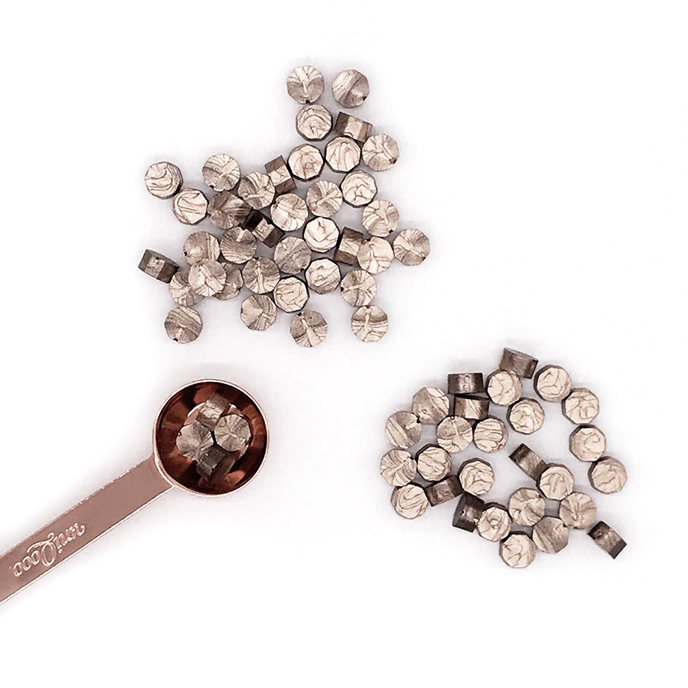 Champagne Gold Sealing Wax Beads, 180 Count