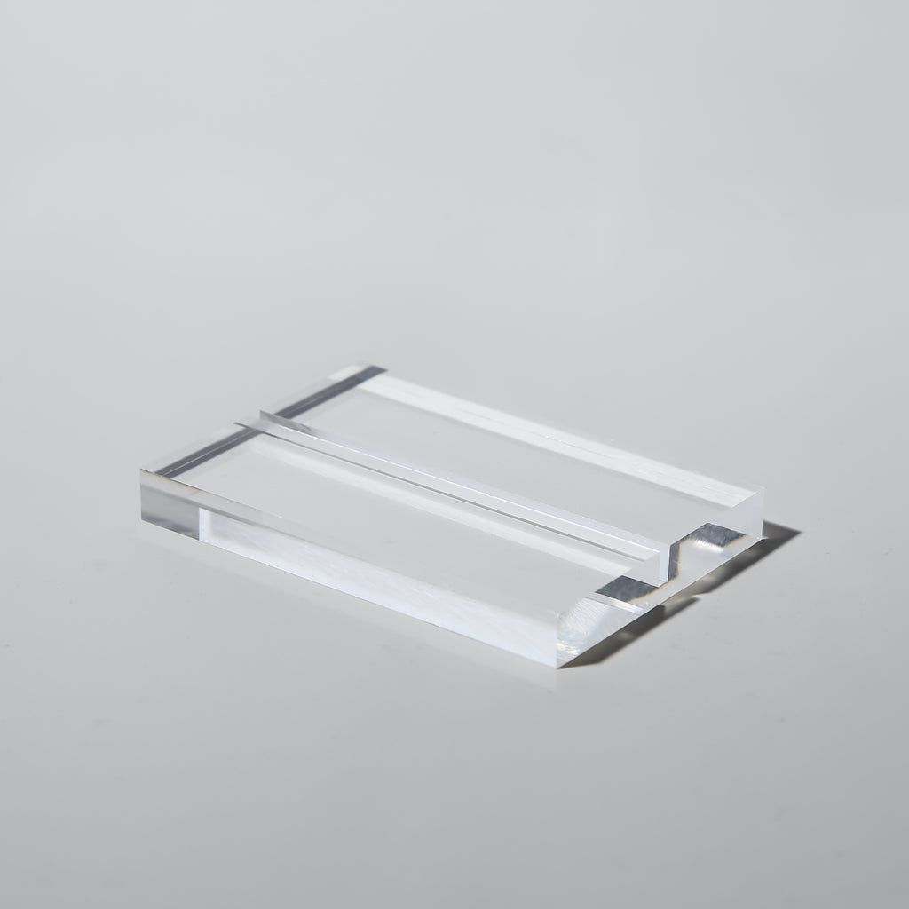 4" Large Acrylic Stand | Wedding Sign Holders, 6 Count