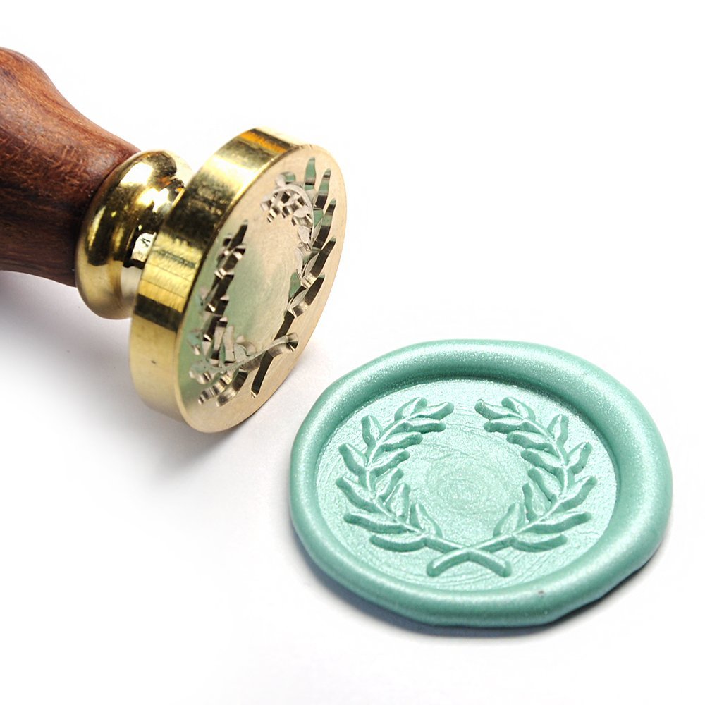 Olive Wreath Wax Seal Stamp