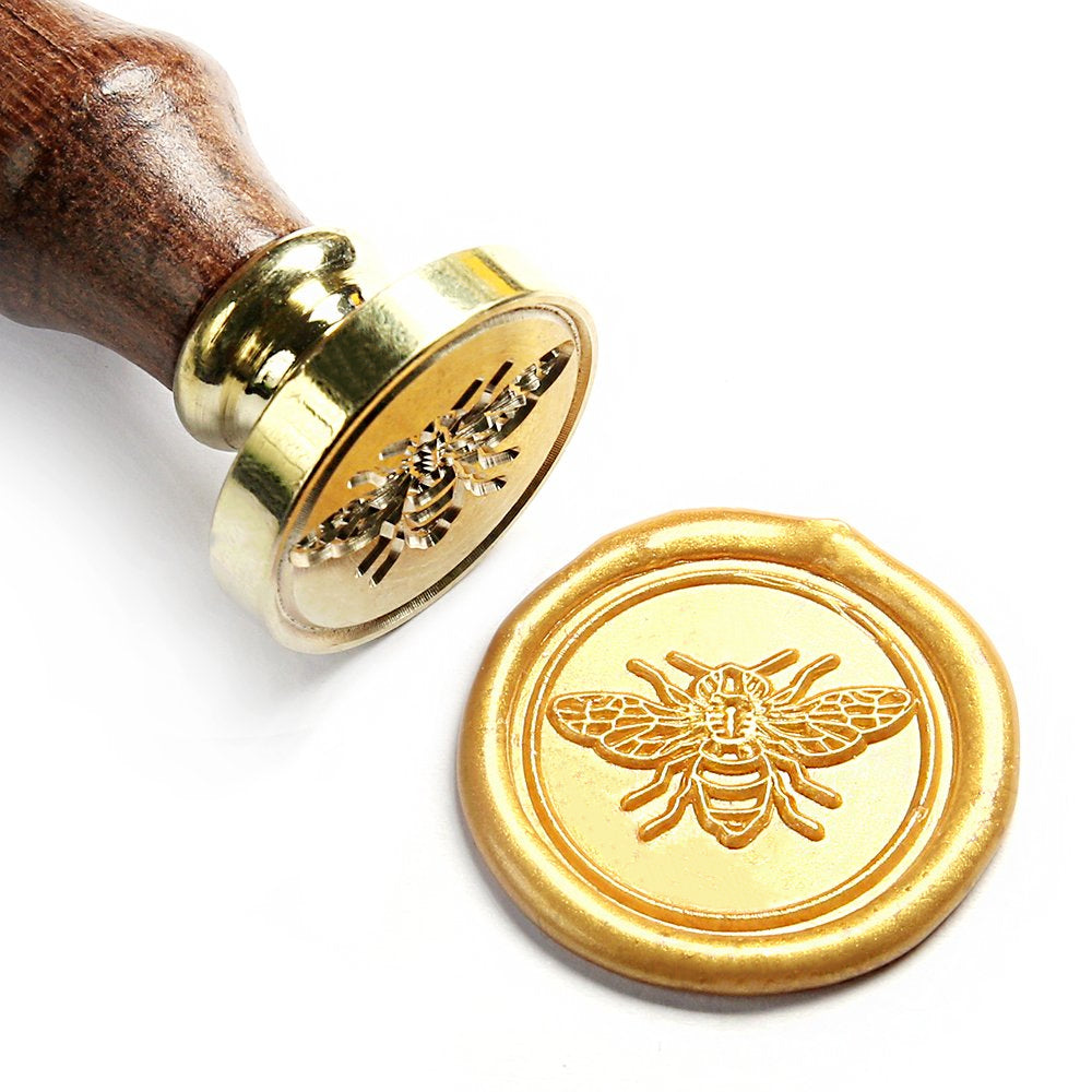 Bee Wax Seal Stamp  UNIQOOO Arts & Crafts