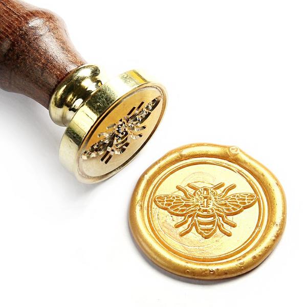 Bee Wax Seal Stamp Gift Kit