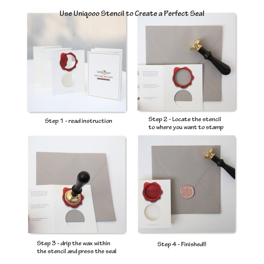 Bee Wax Seal Stamp Gift Kit
