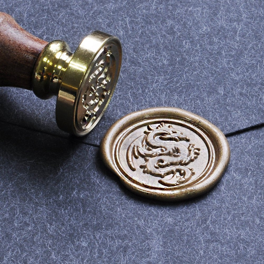 Flying Dragon Wax Seal Stamp