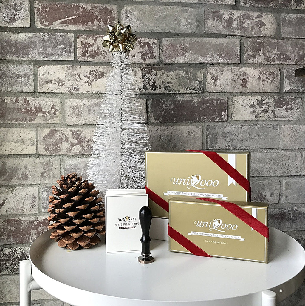 Botanical Rosemary Twig Wax Seal Stamp Gift Kit