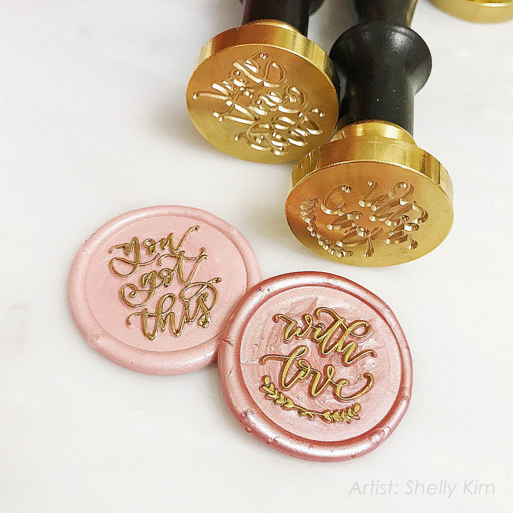 With Love Wax Seal Stamp