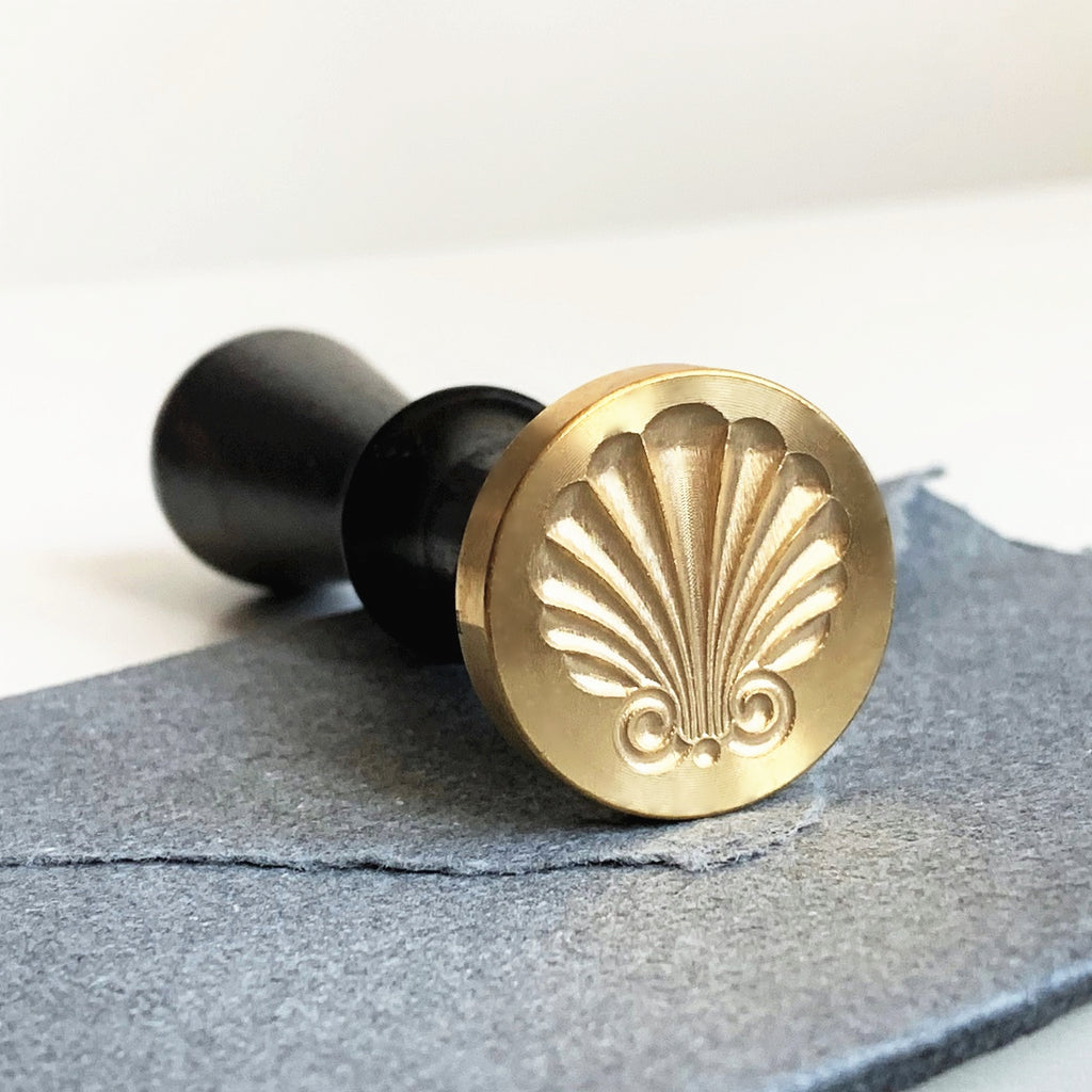 Premium 3D Shell Wax Seal Stamp